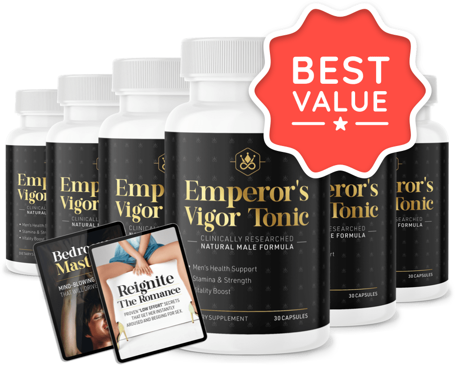 6 Bottles Emperor's Vigor Tonic